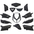 Edge - Plaatset 13-delig voor peugeot speedfight 2 - mat zwart