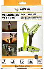 Enzo benson led veiligheidsvest reflecterend met led - 5700333