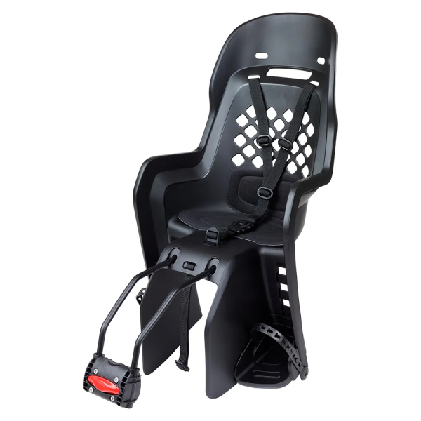 Polisport - Achterzitje joy ff (22kg) / framebevestiging - zwart