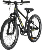 Bikefun - Bikefun The beast 20 inch 28 cm jongens 6v v-brakes matzwart/geel