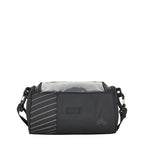 Bike gravel waterafstotende stuurtas met schouderhengsel 4,7l zwart