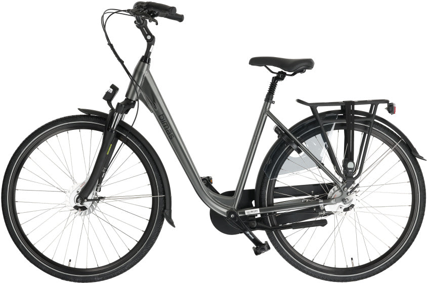Bimas - Bimas City 7.3 28 inch 50 cm dames 7v rollerbrake matgrijs