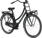 Bimas - Bimas Transporter 1.0 28 inch 50 cm dames terugtraprem matzwart