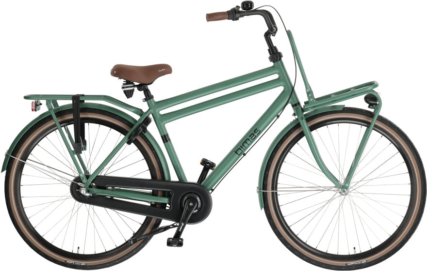 Bimas - Bimas Transporter 3.0 28 inch 50 cm heren 3v terugtraprem matgroen