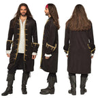 Boland Piratenjas Polyester Heren Zwart goud maat XL (54)