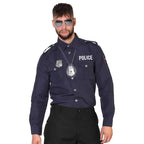 Boland Politieblouse Polyester Heren Donkerblauw maat 50-52