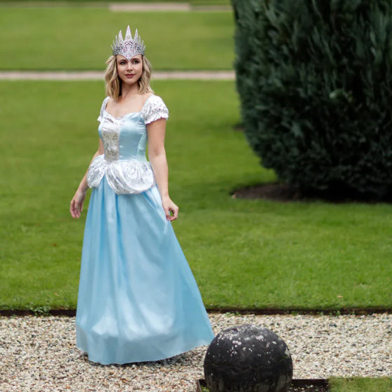 Boland Prinses Maribel verkleedjurk dames blauw maat 40 42