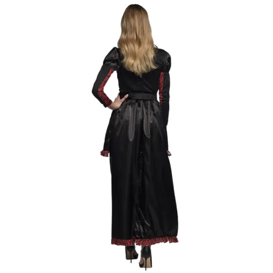 Boland señora adriana halloween kostuum dames zwart rood maat 44 46