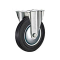 Tarsus bokwiel 160 mm. zwart