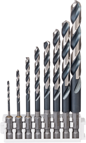 Bosch Accessoires - Accessoires metaalborenset | impact control | hss| 8-delig - 2608577139