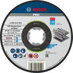 Bosch Prof doorslijpschijf in blik recht Inox RVS 125 mm(10)