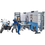 Bruder politiebureau met motor b world