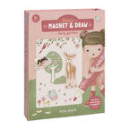 Little Dutch - Little Dutch whiteboard kleurset met magneten - rosa fairy garden