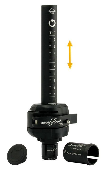By,schulz stuur instel-systeem speedlifter twist bar adj.system speedlifter twist t6