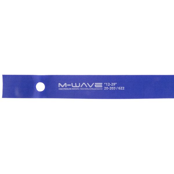 M-Wave - Velglint 12-29" rt-hp-glue hoge druk 16 mm - blauw (1 set)