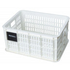Basil fietskrat S - klein - 17.5 liter - wit