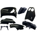 Edge plaatset 7-delig voor yamaha neo's van bouwjaar 2002 tot 2008 met digitale cockpick - metallic zwart