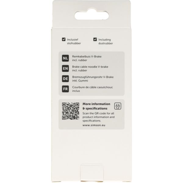 Rema Tip Top Nederland B.V. - Rema Nederland B.V. remkabelbuis v-brake incl. rubber