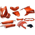 Edge - Plaatset 11-delig voor aprilia sr van bouwjaar 1997 tot 2004 - oranje metallic