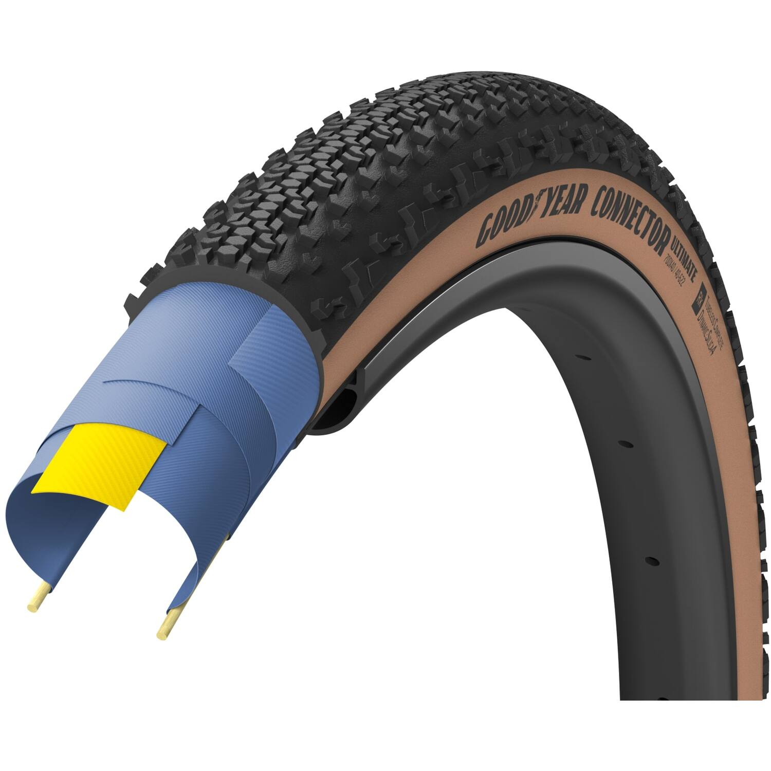 Goodyear - connector ultimate tlc 650x50c tan