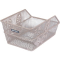 Basil fietsmand cento flower s 31 x 21 x 0 - nude metallic