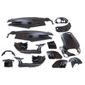 Edge - Plaatset 15-delig voor gilera runner tot bouwjaar 08-2005 - metallic zwart