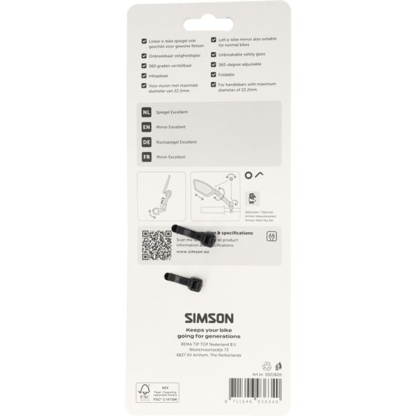Simson - Spiegel excellent
