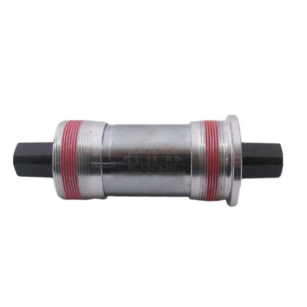 Edge vierkante trapas 107mm bsa 68mm met aluminium cups - zilver