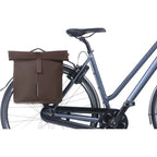 BASIL - BASIL Dubbele fietstas city mik 28-32 liter - roasted brown