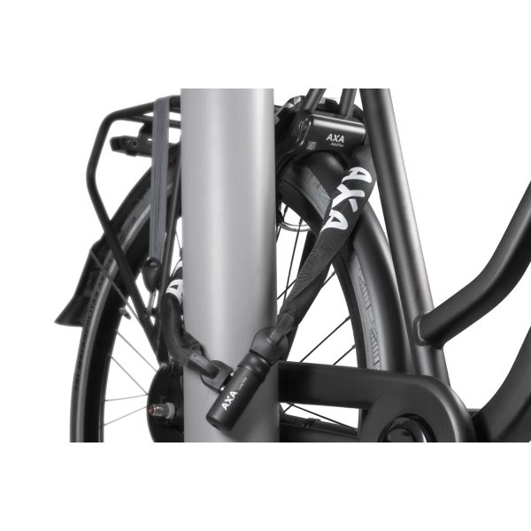 Set Serrure à anneau AXA Solid Plus + AXA Linq City 100 - noir