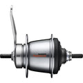 Shimano versnellingsnaaf 7 speed nexus 7 sg-c30017 met terugtraprem - 36 gaats - zilver