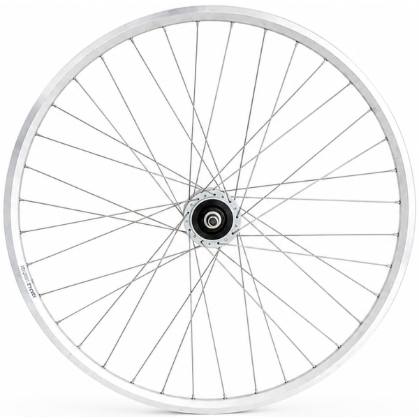 Shimano - Voorwiel 28 x 1/4'' aluminium zac 2000 velg - dh-c6000-3n naafdynamo - rollerbrake - zilver