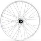 Shimano voorwiel 28 x 1 4'' aluminium zac 2000 velg - dh-c6000-3n naafdynamo - rollerbrake - zilver