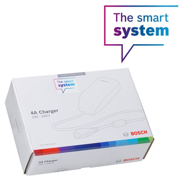 Bosch acculader 4a smart system incl. netsnoer