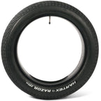 Dutchperfect - Buitenband voor fatbikes urban proof fat tyre razor normal 20 x 4.00" / 100-406 mm - zwart