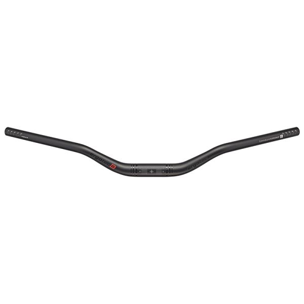 Ergotec stuur bar 50 comfort ø31.8mm 50mm rise - zwart gezandstraald
