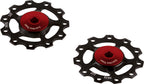 CEMA Derailleurwieltjes ALU 9 10 11V Full Ceramic zwart