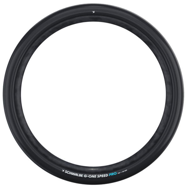 Schwalbe - vouwband g-one speed pro evolution 60-622 tlr zwart