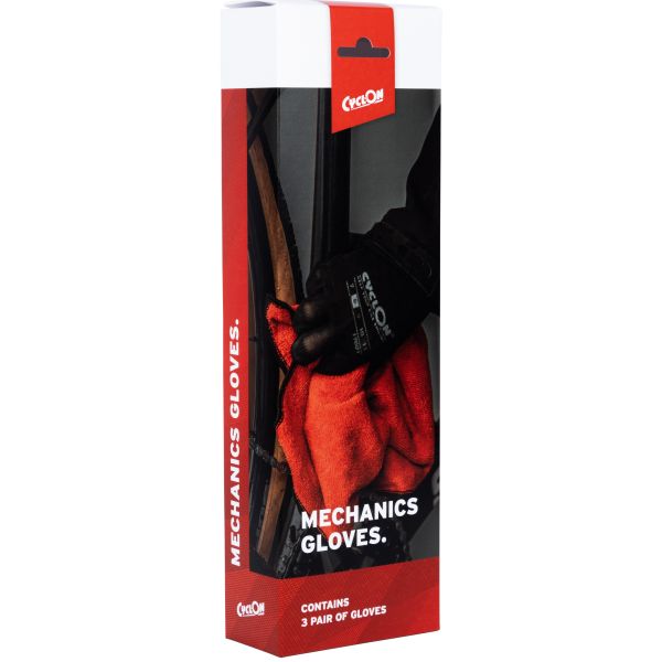 Cyclon - Montagehandschoenen m8 - rood (20 paar)