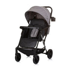 Chipolino amber opvouwbare buggy met voetenhoes granite grijs zwart