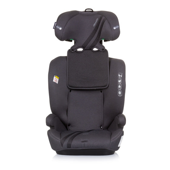 Chipolino icon autostoel i-size 76 -150 cm groep 1, 2 én 3 granite antraciet
