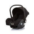Chipolino amore autostoel met adapters 40-85 cm groep 0+ obsidian zwart