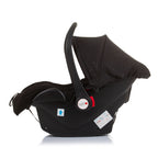 Chipolino amore autostoel met adapters 40-85 cm groep 0+ obsidian zwart