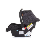 Chipolino Estelle Autostoel met Adapters 40-85 cm Groep 0+ Ebony