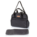 Chipolino Schouder Luiertas met Verschoningsmatje Granite Linen