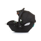 Chipolino duo autostoel 40-87 cm groep 0+ obsidian leaves zwart