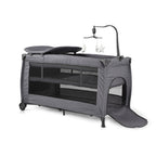 Chipolino Bella Opvouwbaar Campingbedje met Aankleedkussen Granite