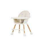 Chipolino Rio 2-in-1 Kinderstoel met Eetblad Zitkussen Glacier