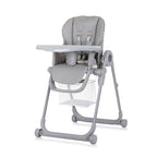 Chipolino Chef Kinderstoel met Eetblad Zitkussen Pure Grey