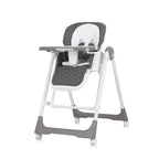 Chipolino milk shake 2-in-1 kinderstoel schommelstoel granite grijs wit